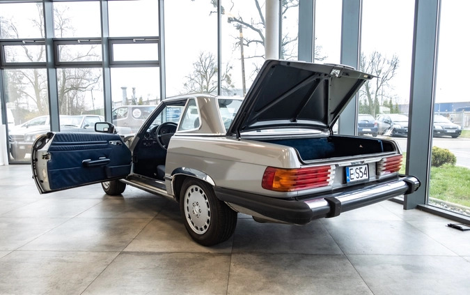 Mercedes-Benz SL cena 79900 przebieg: 148345, rok produkcji 1987 z Stryków małe 631